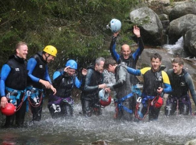  Excursión de barranquismo en el 12